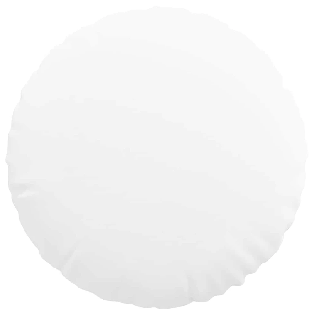 Sėdynių pagalvėlės 2 vnt. Audinys Balta Ø50 x 19 cm