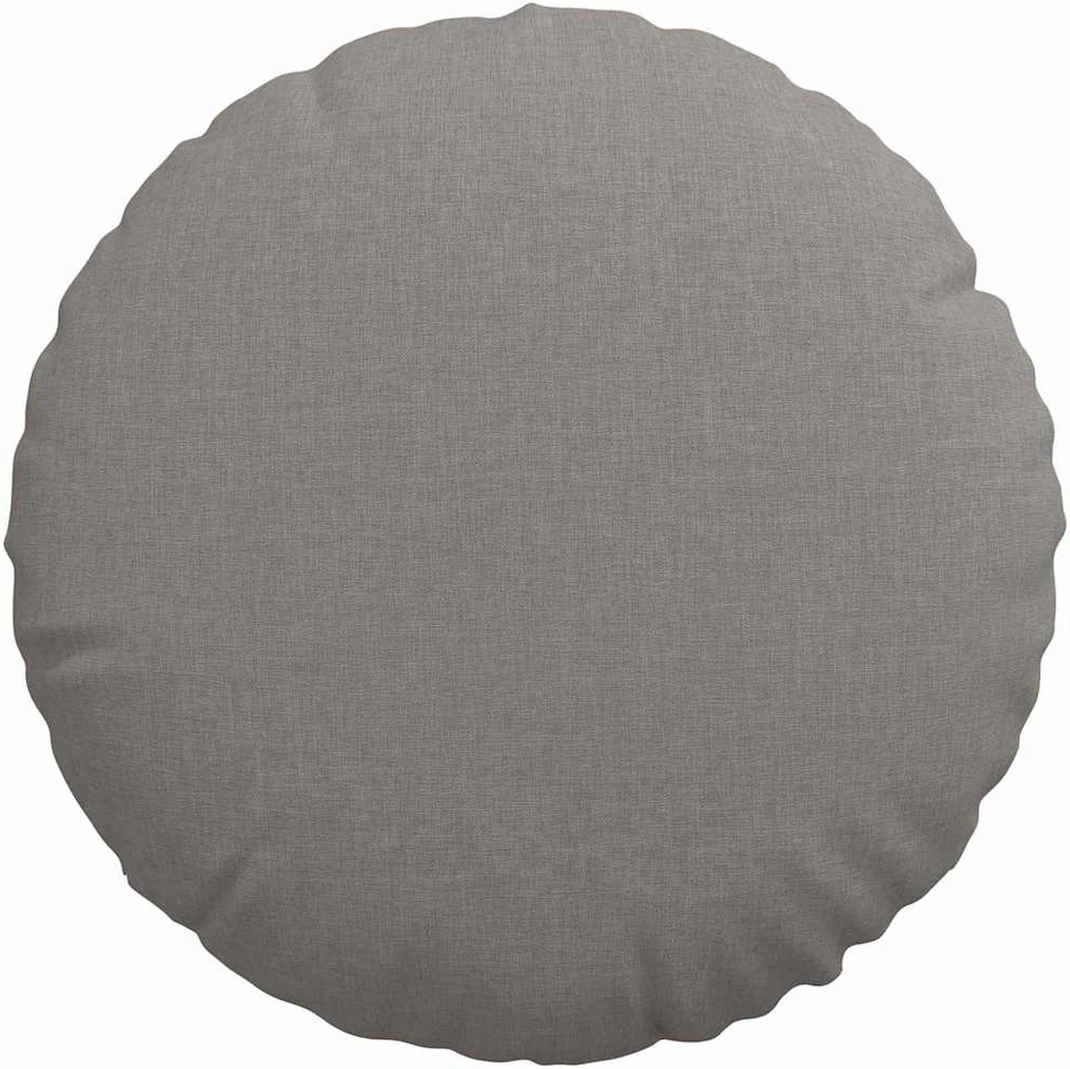 Sėdynių pagalvėlės 2 vnt. Audinys Taupe Ø40 x 13 cm