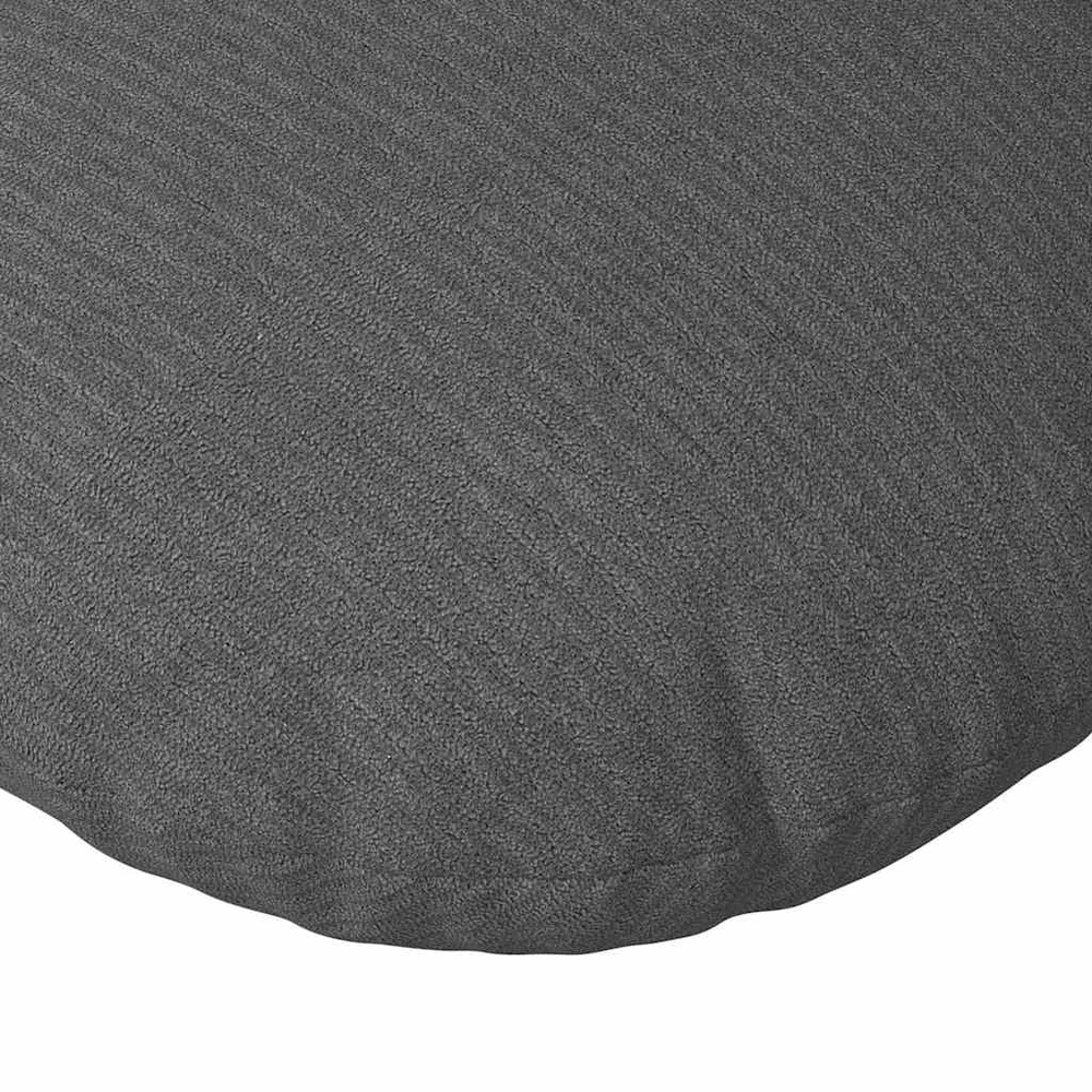 Sėdynių pagalvėlės 2 pcs Tamsiai pilka Ø 50 cm