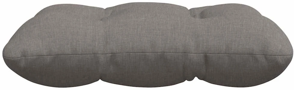 Sėdynių pagalvėlės 4 vnt. Audinys Taupe 40 x 40 x 12 cm