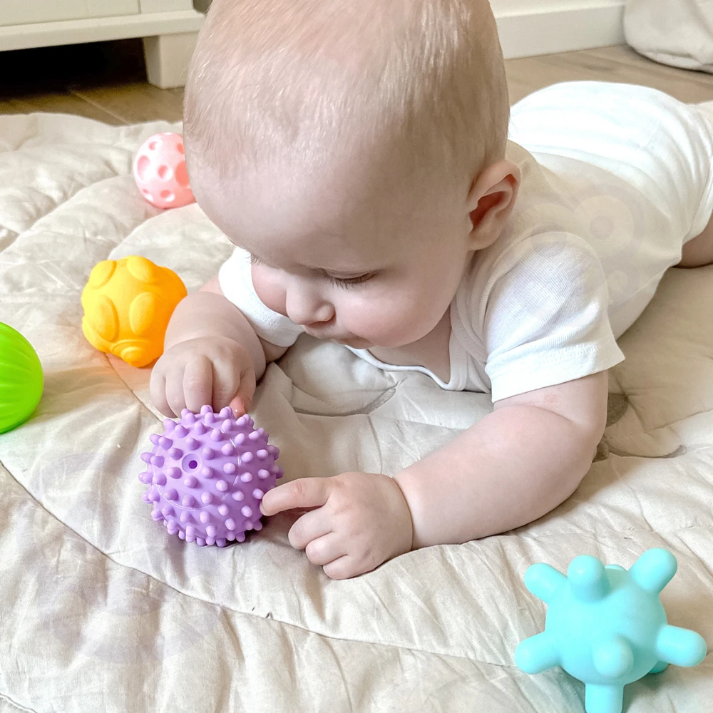 Woopie Baby Woopie Sensory Blokai 6 el. Vaikams