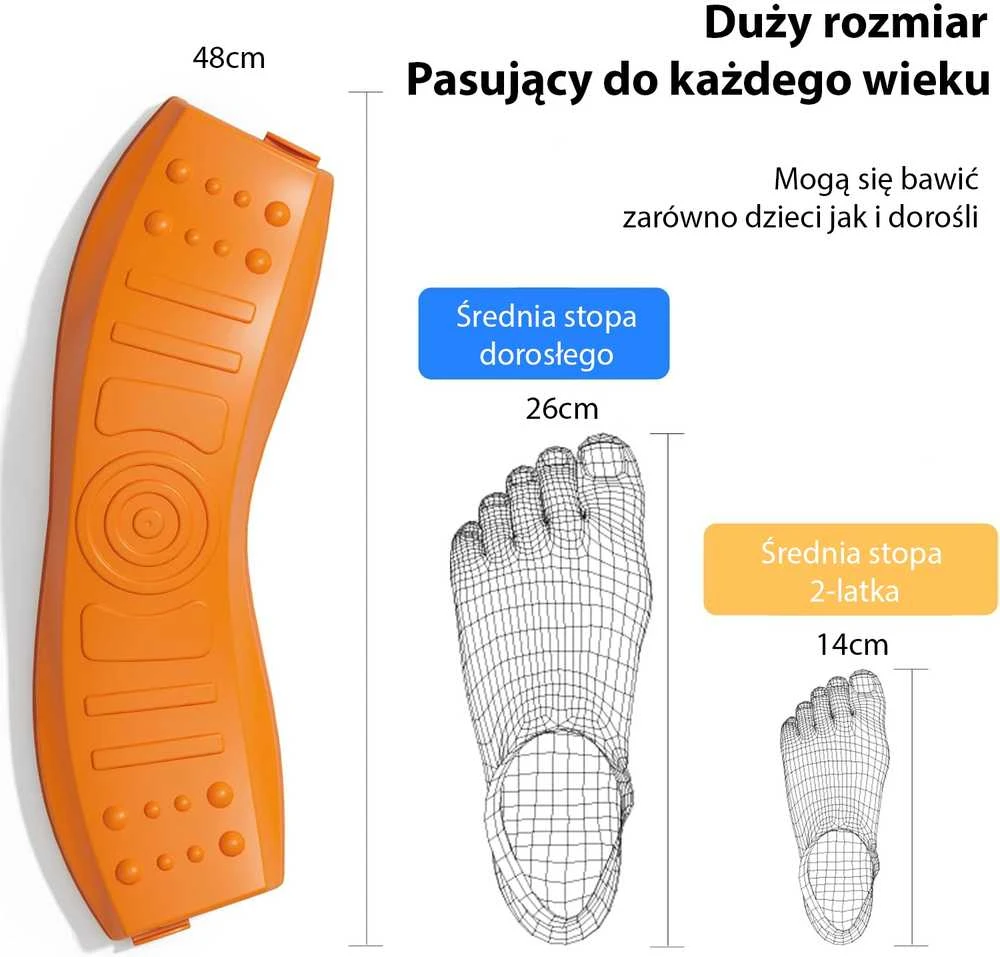 Sensorinis pusiausvyros takelis vaikams WOOPIE