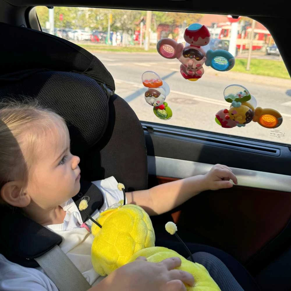 Woopie Baby WOOPIE Lauko žaislas Spinner Paveikslas Paukštis Triušis Keičiamas 3 vnt.