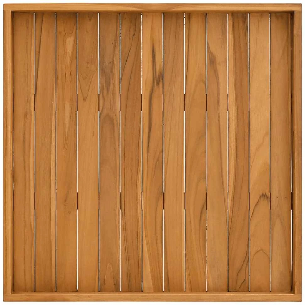 Serviravimo padėklas, 70x70cm, tikmedžio medienos masyvas