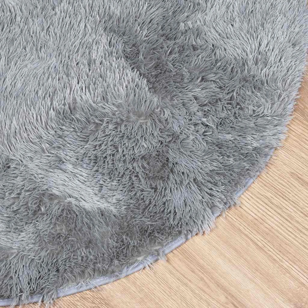 Shaggy tipo kilimas, NAVARRA, 200x200 cm, šviesiai pilka