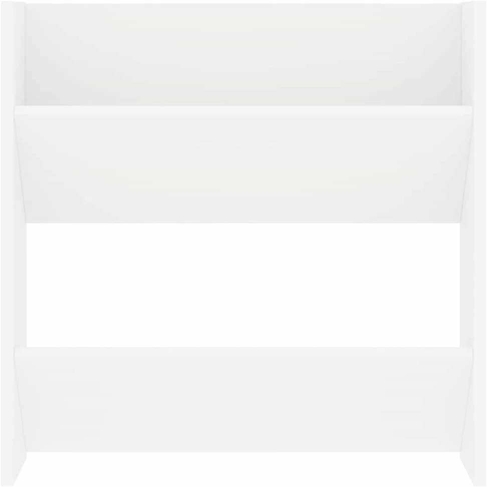Sieninės spintelės batams, 4vnt., baltos, 60x18x60cm, MDP