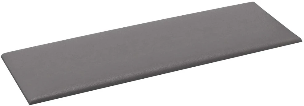 Sieninis galvūgalis 12 vnt. 90 x 30 cm Pilka audinys