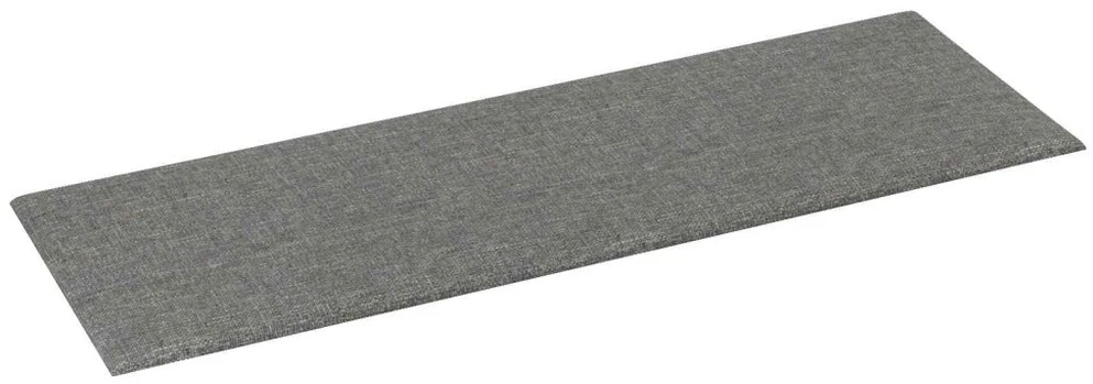 Sieninis galvūgalis 12 vnt. 90 x 30 cm Šviesiai pilka audinys