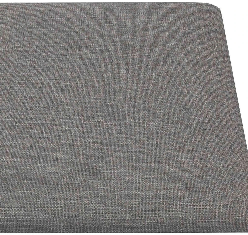 Sieninis galvūgalis 12 vnt. 60 x 30 cm Šviesiai pilka audinys