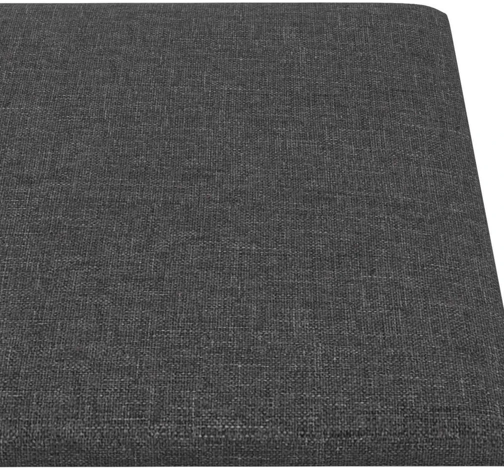 Sieninis galvūgalis 12 vnt. 60 x 30 cm Tamsiai pilka audinys