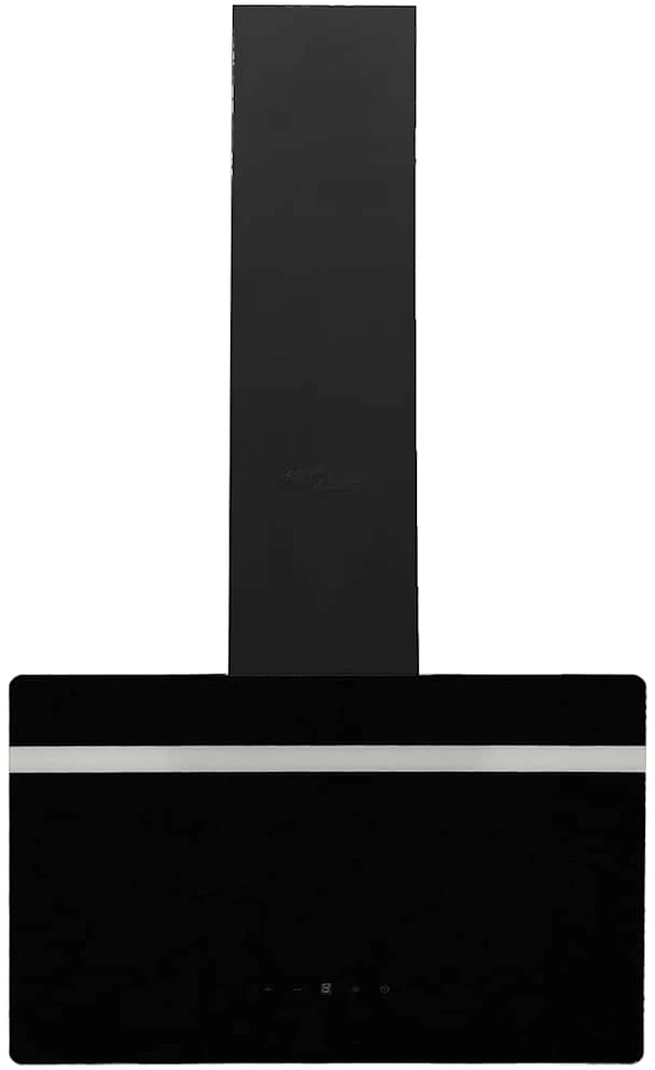 Sieninis gartraukis, juodas, 60cm, plienas ir grūdintas stiklas