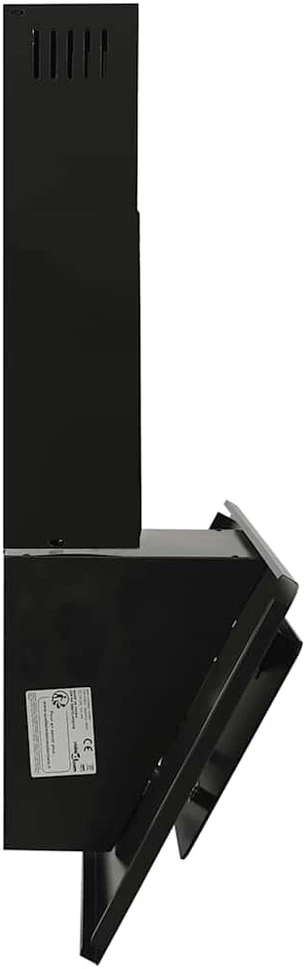 Sieninis gartraukis, juodas, 90cm, plienas ir grūdintas stiklas