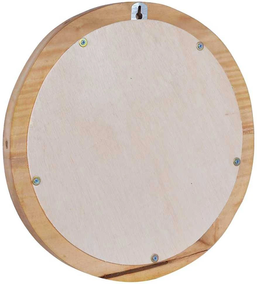 Sieninis veidrodis, 40cm, tikmedžio mediena, apskritas