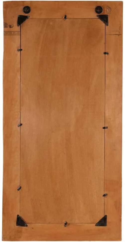 Sieninis veidrodis, perdirbtos medienos masyvas, 60x120cm