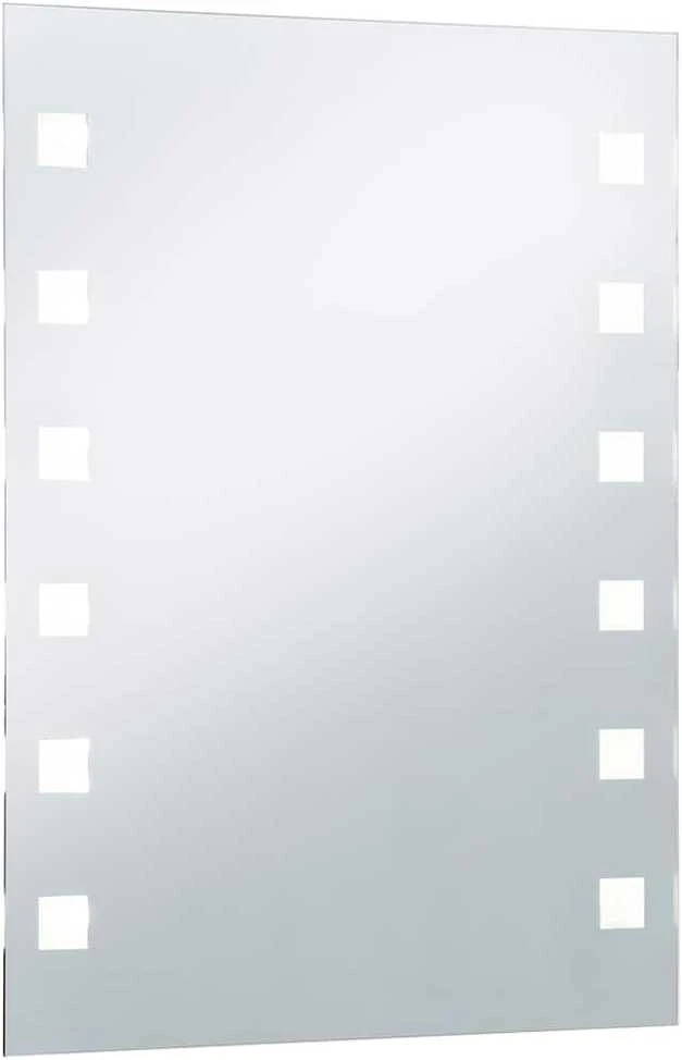 Sieninis vonios kambario veidrodis su LED, 60x80cm