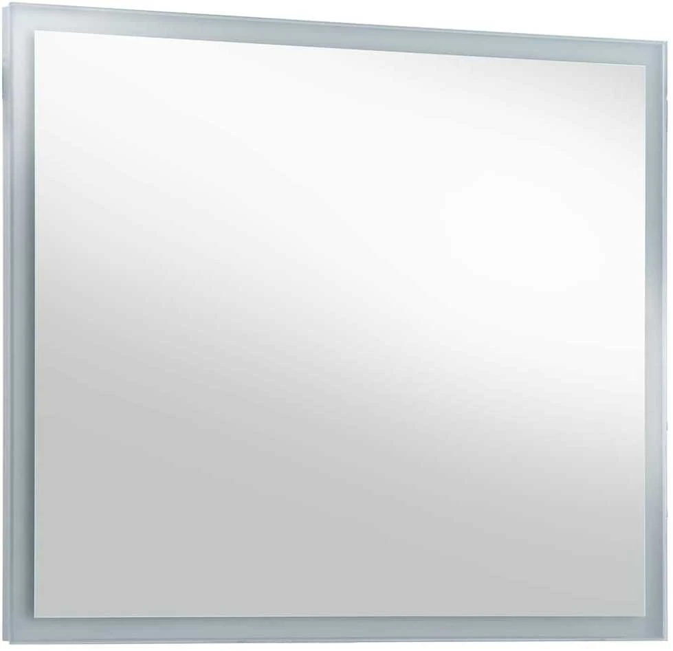 Sieninis vonios kambario veidrodis su LED, 80x60cm