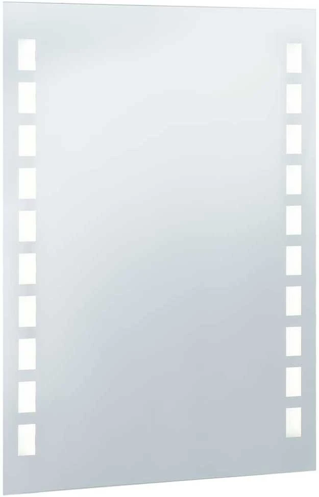 Sieninis vonios kambario veidrodis su LED, 60x80cm