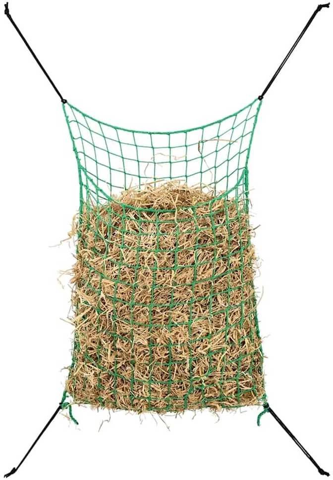 Šieno tinkleliai, 2vnt., žalias, 200x120cm, stačiakampis, PP