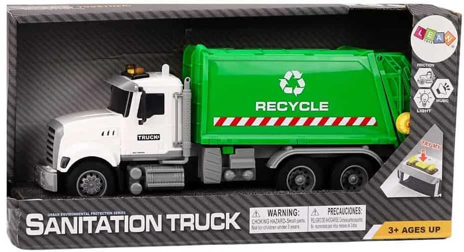 Lean Toys Sunkvežimis, žalias