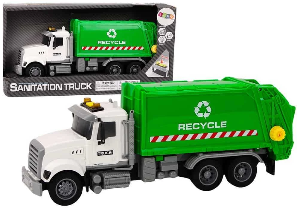 Lean Toys Sunkvežimis, žalias