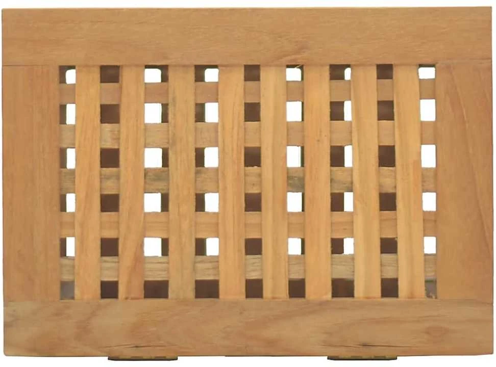 Skalbinių dėžė, 35x25x60cm, tikmedžio medienos masyvas