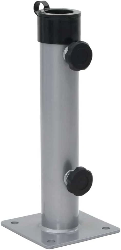 Skėčio pagrindas 38/48mm stulpams, sidabrinis, plienas
