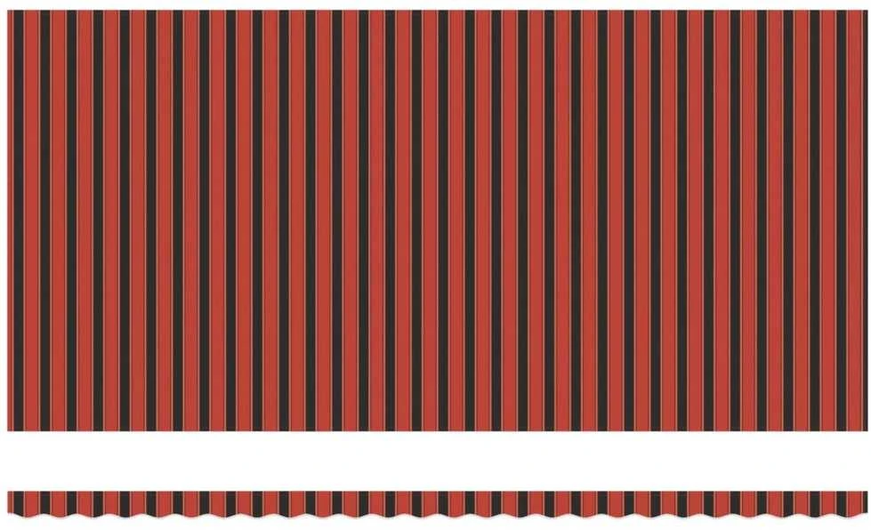 Ištraukiama markizė oranžinė ir ruda 600 × 300 cm Poliesteris
