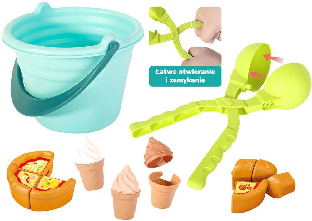 Smėlio rinkinys FUN ICE CREAM 2in1 WOOPIE