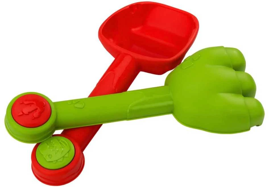 Lean Toys Smėlio Žaislų Rinkinys su Dušu ir Dinozaurų Motyvais