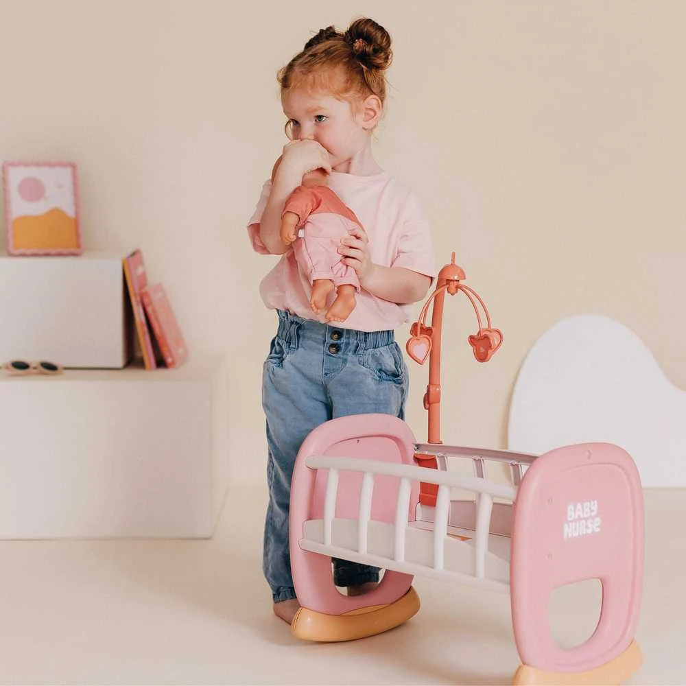 Smoby Baby Nurse lopšys su karusele