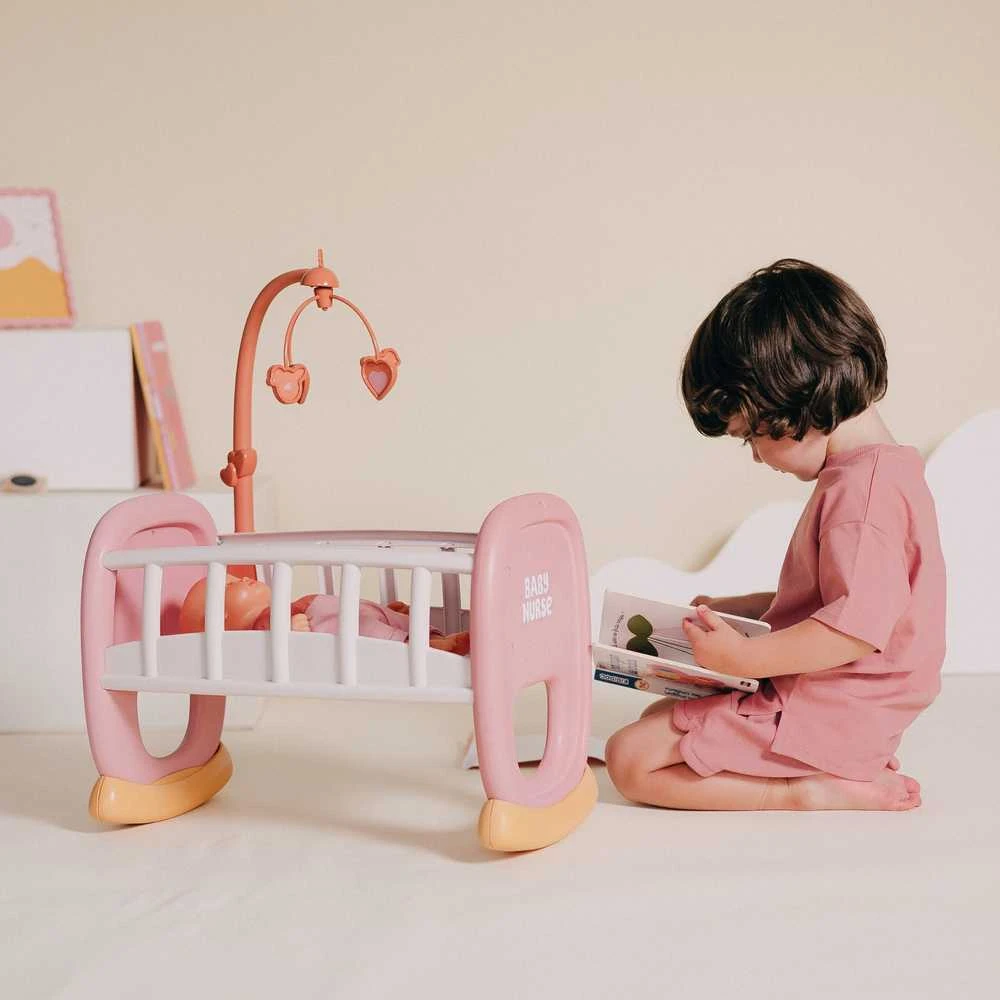 Smoby Baby Nurse lopšys su karusele