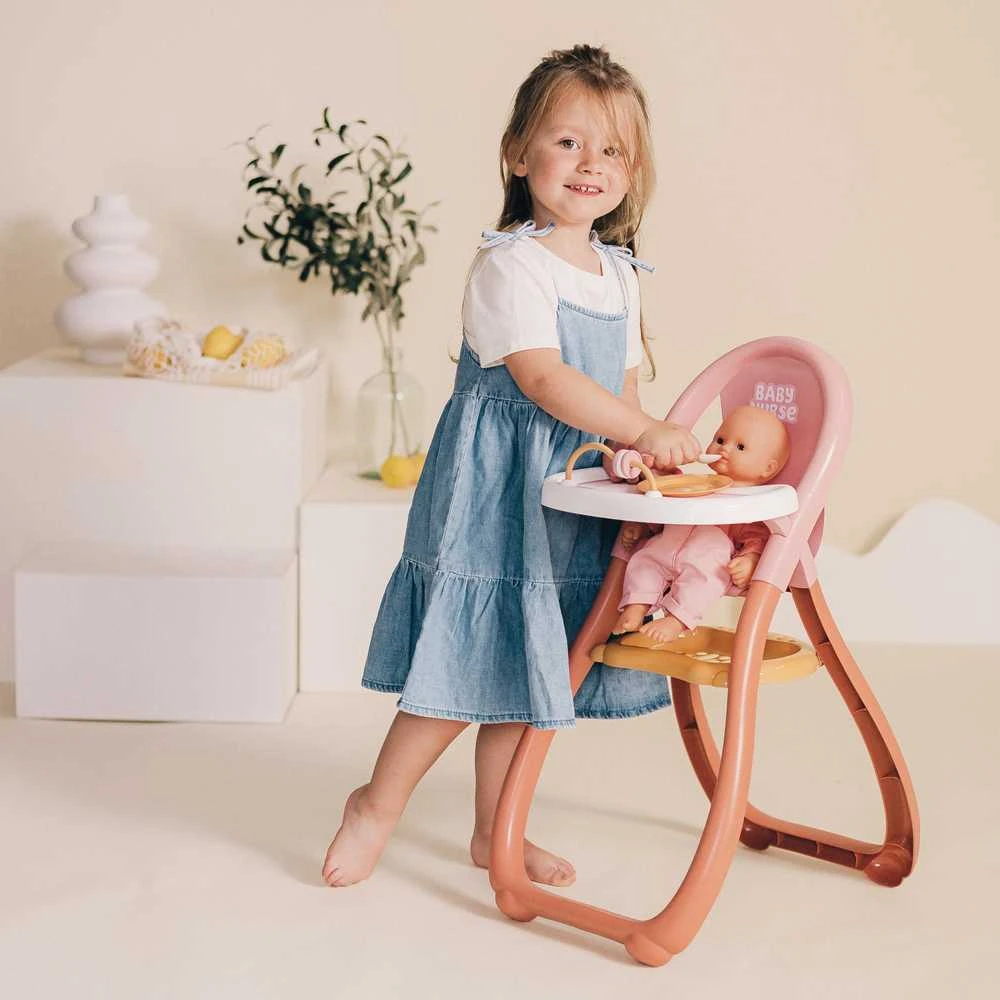 Smoby Baby Nurse maitinimo kėdutė lėlėms