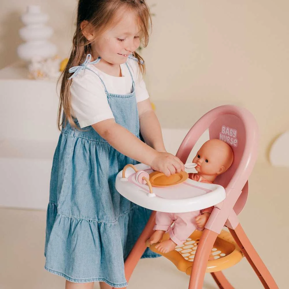 Smoby Baby Nurse maitinimo kėdutė lėlėms