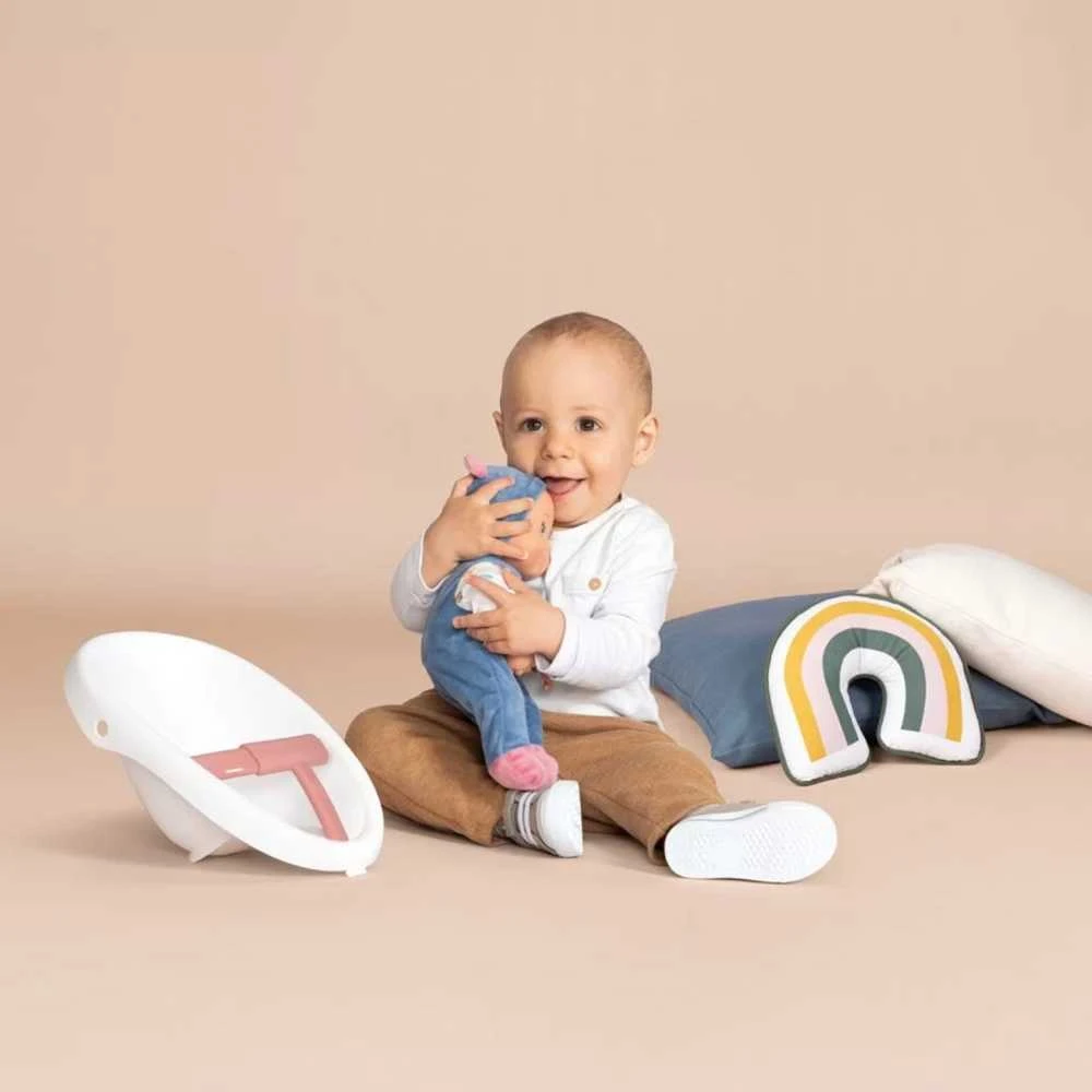 Smoby Vaikų Paspirtukas 3in1 Vežimėlis + Mergaitė Bobas