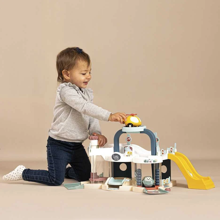 Smoby Little mano pirmoji garažo automobilio „Vroom“ planeta