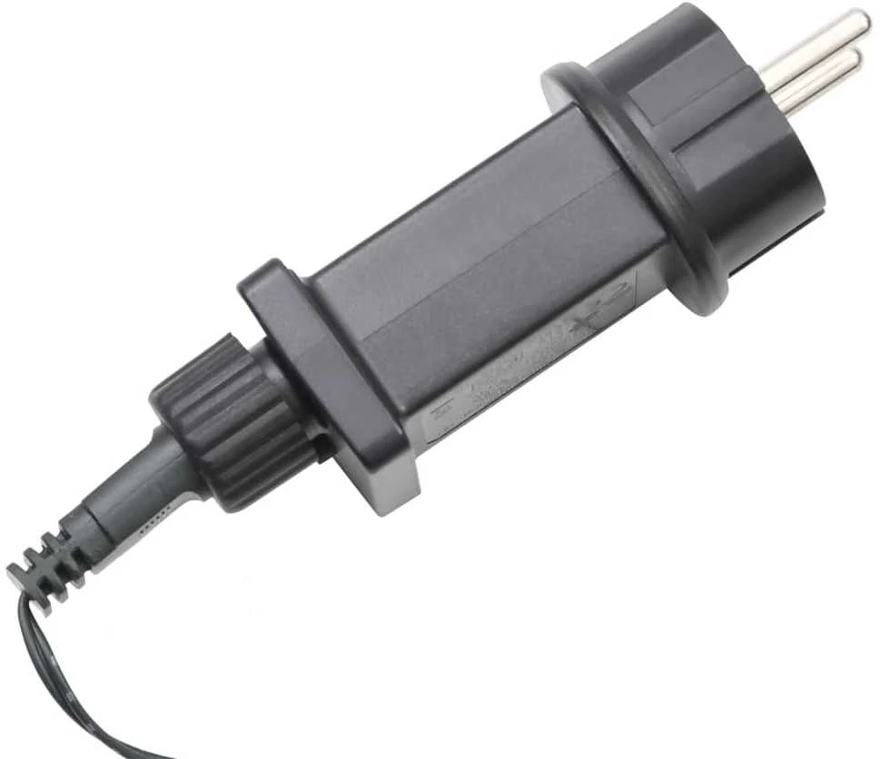 Smulkių LED lempučių girlianda, 25m, PVC, 1000 šaltų baltų LED