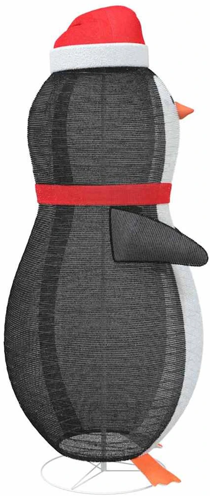 Sniego pingvino figura Šilta balta 78 x 178 cm audinys
