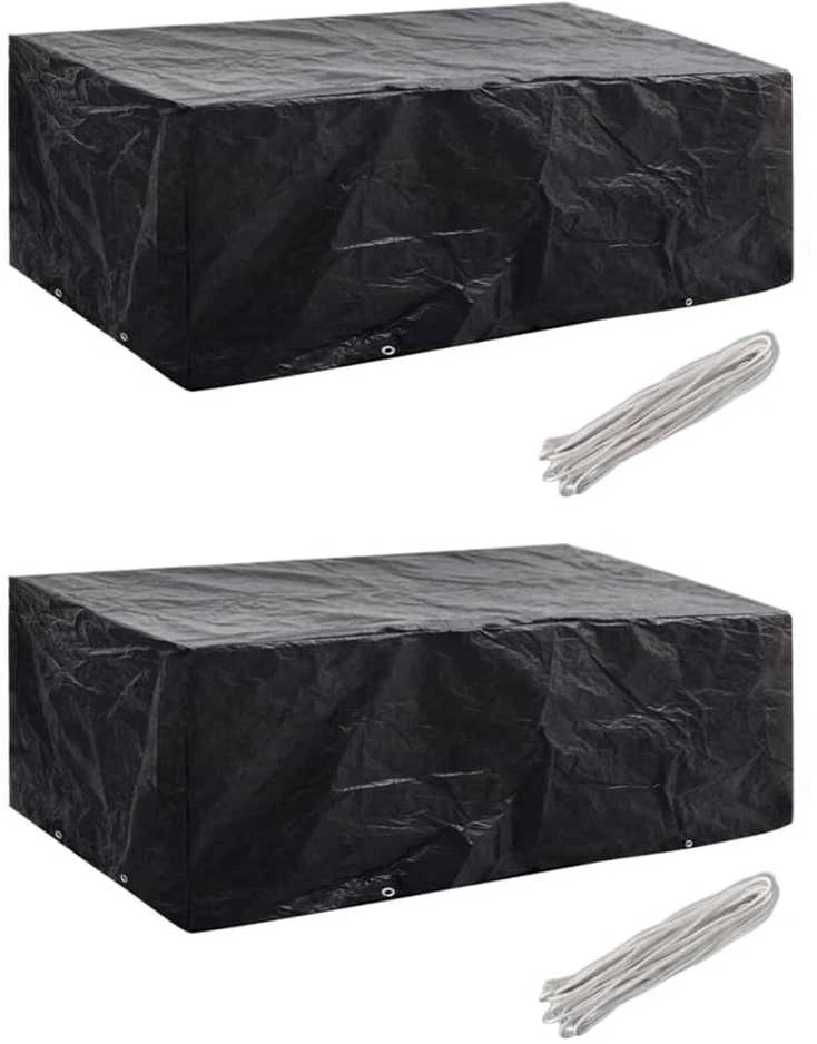 Sodo baldų uždangalai, 2vnt., 200x160x70cm, 8 kilpos (2x41643)