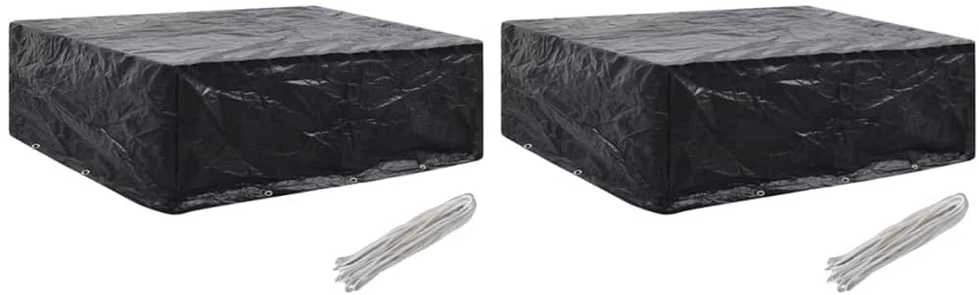 Sodo baldų uždangalai, 2vnt., 250x210x90cm, 8 kilpos (2x45123)