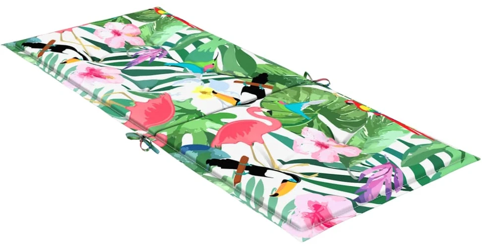 Sodo kėdės pagalvėlės, 2vnt., spalvotos, 120x50x3cm, audinys