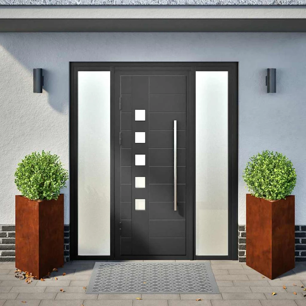 Sodo loveliai 2vnt. 50x43x75cm oro sąlygoms atsparus trikampiai