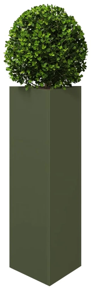 Sodo loveliai, 2vnt., alyvuogių, 30x26x75cm, plienas