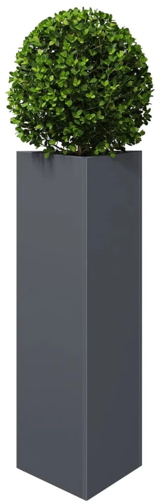 Sodo loveliai, 2vnt., antracito, 30x26x75cm, plienas