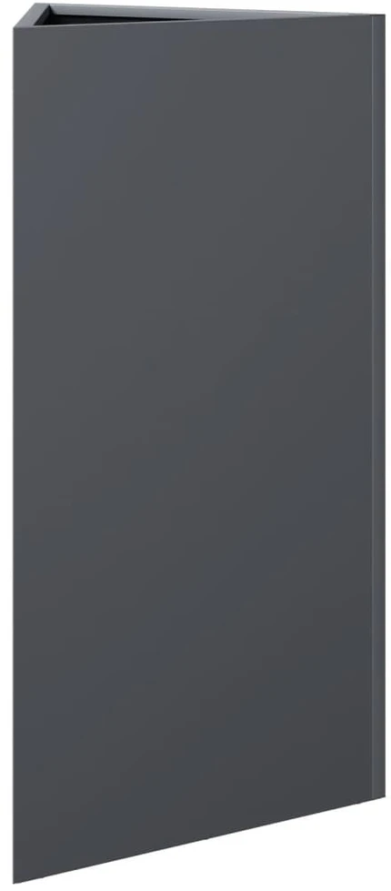 Sodo loveliai, 2vnt., antracito, 40x34,5x75cm, plienas