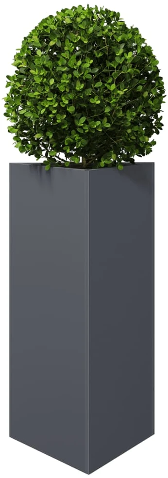 Sodo loveliai, 2vnt., antracito, 40x34,5x75cm, plienas