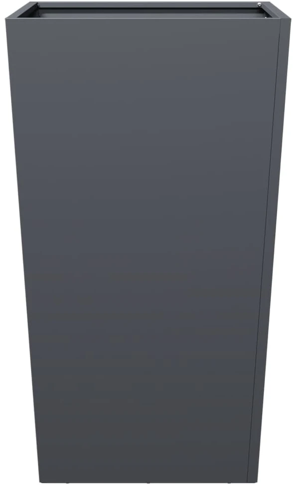 Sodo loveliai, 2vnt., antracito spalvos, 45x45x75cm, plienas