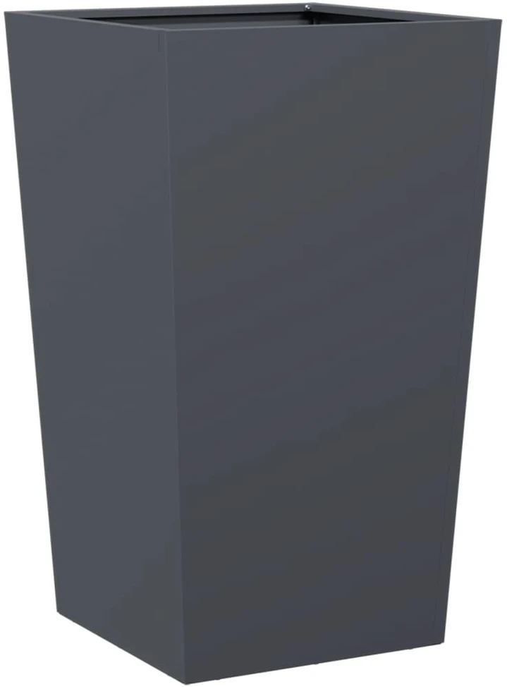 Sodo loveliai, 2vnt., antracito spalvos, 45x45x75cm, plienas