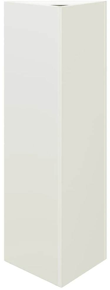 Sodo loveliai, 2vnt., balti, 30x26x75cm, plienas, trikampiai