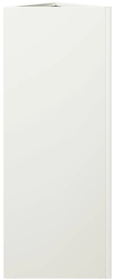 Sodo loveliai, 2vnt., balti, 30x26x75cm, plienas, trikampiai
