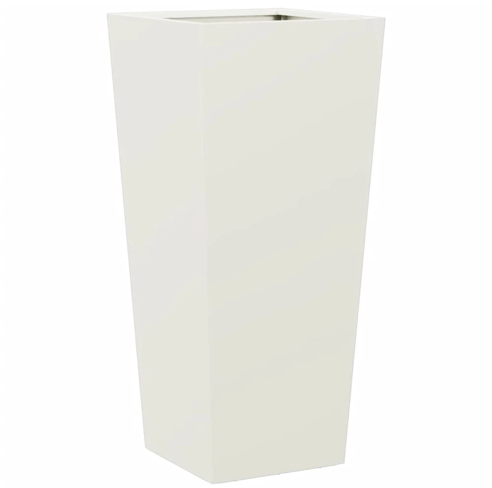 Sodo loveliai, 2vnt., baltos spalvos, 35x35x75cm, plienas